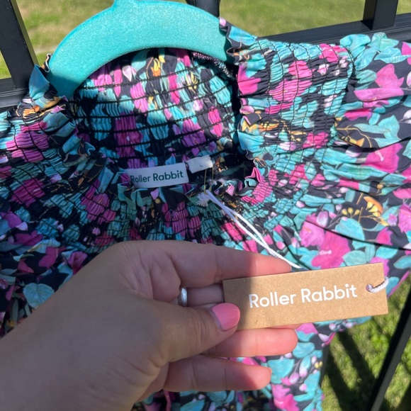 Anthropologie Roller Rabbit Ainsley Mini Dress NWT - Picture 12 of 16